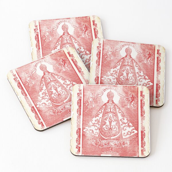 Item preview, Vintage Mexican Virgin Mary Print designed and sold by El Brown Mercado.