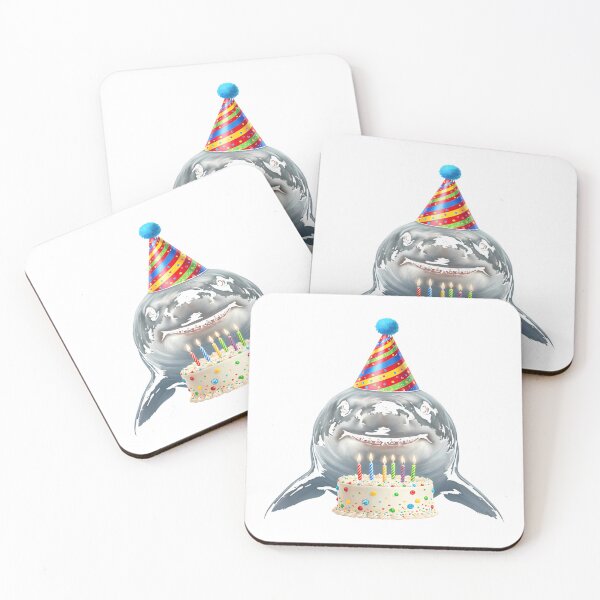 Item preview, Shark Birthday T-Shirt_93760684 designed and sold by JJLetterDesigns.