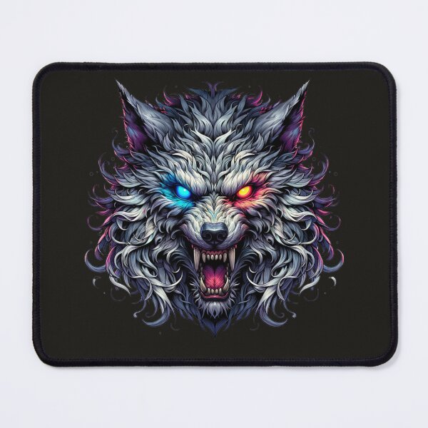 Item preview, Fierce Wolf Head Dark Animal Design designed and sold by EPPrints7.