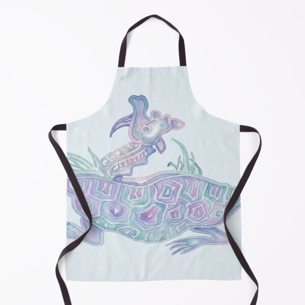 Item preview, Korean Traditional Pastel Turtle Watercolor Pattern designed and sold by Yiruda-Art.