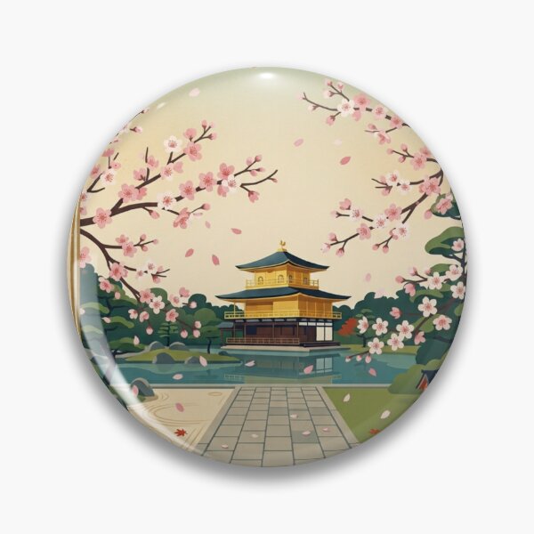 Item preview, Retro Kyoto Travel Poster  designed and sold by AprilloveOsaka.