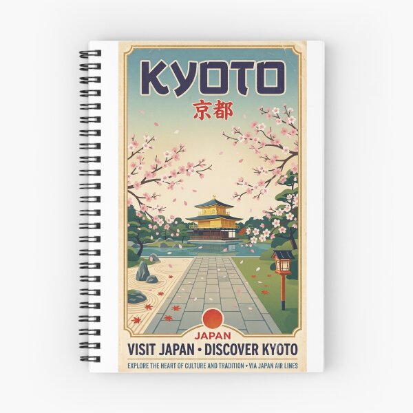 Item preview, Retro Kyoto Travel Poster  designed and sold by AprilloveOsaka.