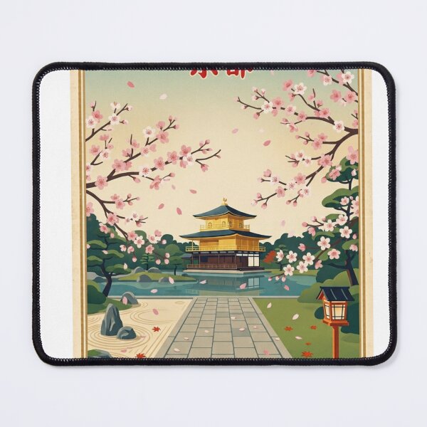 Item preview, Retro Kyoto Travel Poster designed and sold by AprilloveOsaka.