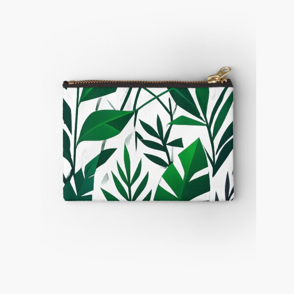 Item preview, Abstract Green Leaf Pattern designed and sold by Velvet-motive.