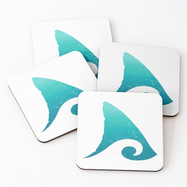 Item preview, Shark Fin Ocean Wave Tee T-Shirt T-Shirt_3313917 designed and sold by Voila-creative.