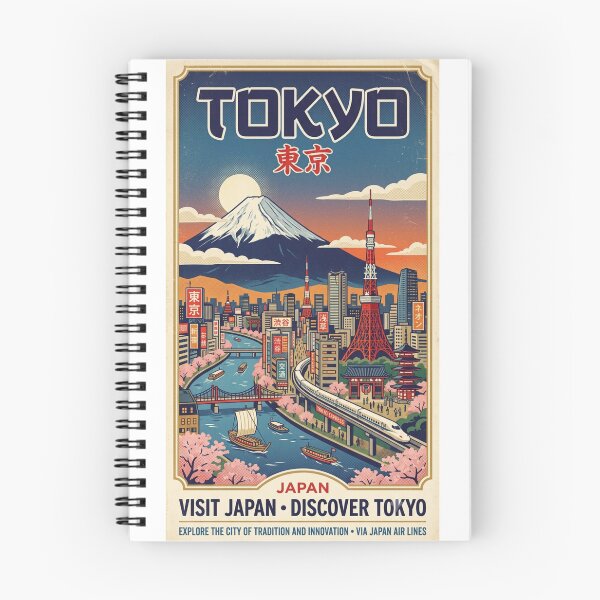 Item preview, Retro Tokyo Travel Poster designed and sold by AprilloveOsaka.
