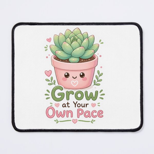 Item preview, Cute Succulent Plant Grow at Your Own Pace designed and sold by Ruamid.