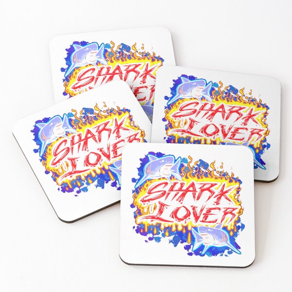 Item preview, Shark Lover Fire T-Shirt_24925148 designed and sold by KTY-NUSS.