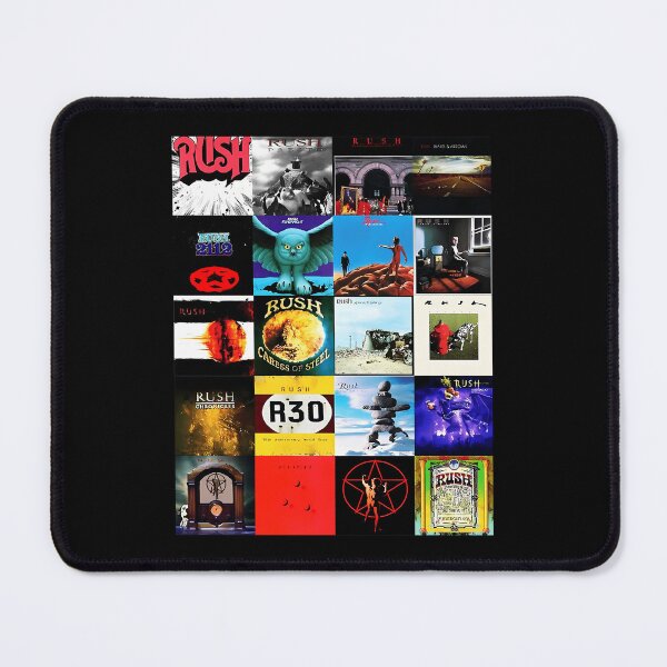 Item preview, Progressive Rock Ultimate Complete Album Covers Collage Art designed and sold by Indiescha.