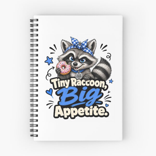 Item preview, Tiny Raccoon Big Appetite designed and sold by alw951.