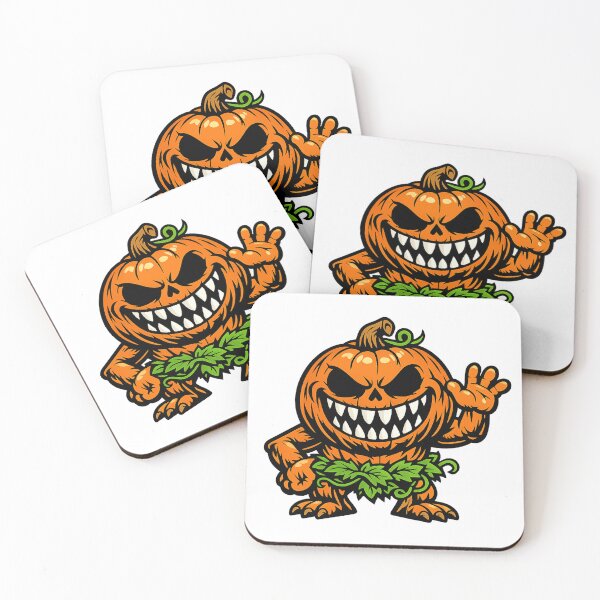 Item preview, Cartoon Pumpkin Monster Waving Halloween designed and sold by afr-saad.