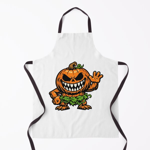Item preview, Cartoon Pumpkin Monster Waving Halloween designed and sold by afr-saad.