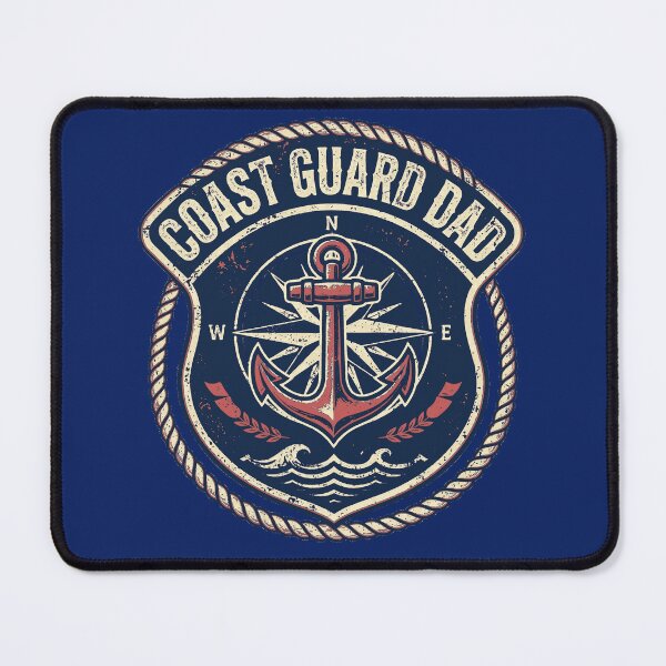 Item preview, Coast Guard Dad Vintage Maritime Gift | Proud Father of a Coastie Military Design designed and sold by Coasties.