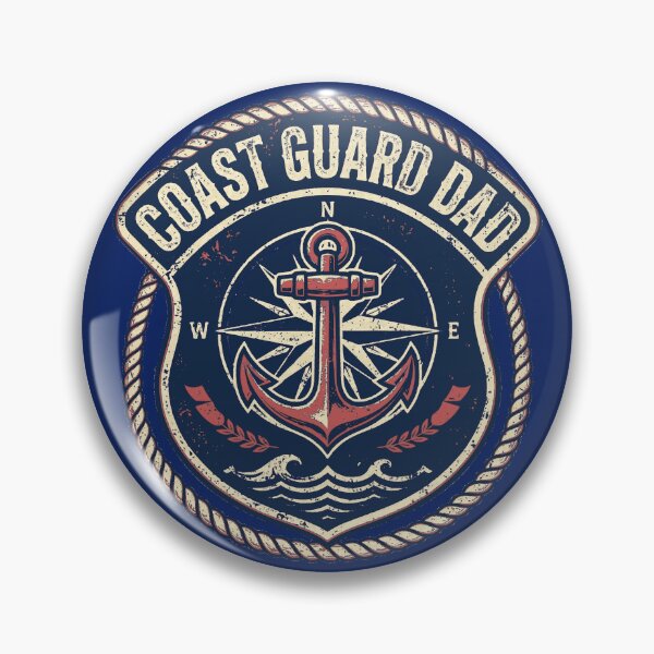 Item preview, Coast Guard Dad Vintage Maritime Gift | Proud Father of a Coastie Military Design designed and sold by Coasties.