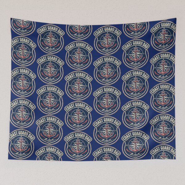 Item preview, Coast Guard Dad Vintage Maritime Gift | Proud Father of a Coastie Military Design designed and sold by Coasties.