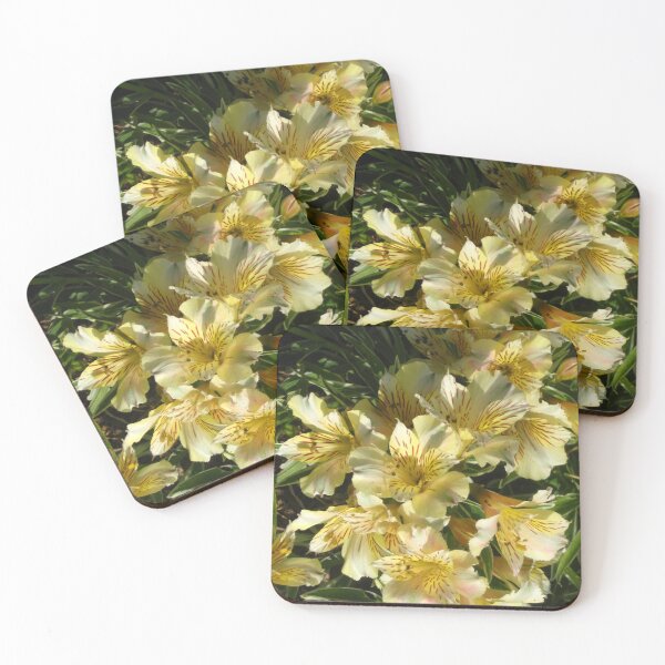 Item preview, Yellow Alstroemeria Peruvian Lily designed and sold by JoyousArt4u.
