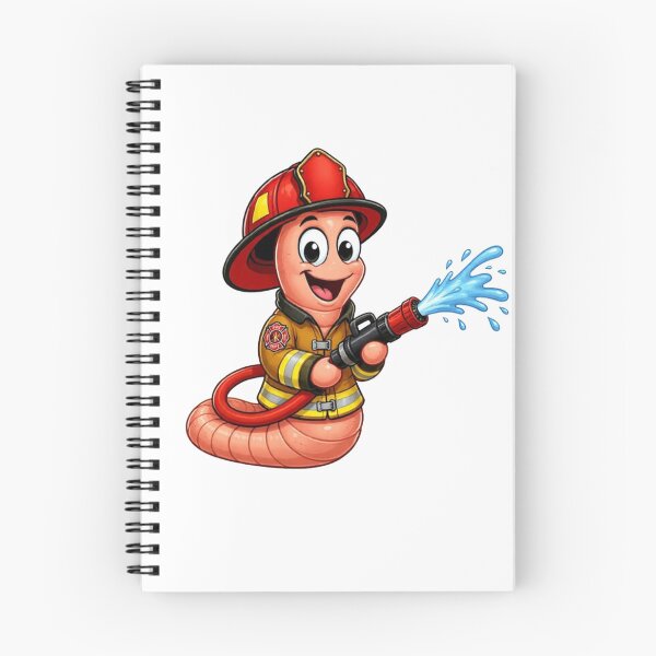Item preview, worm firefighter designed and sold by Gokuxtreme.