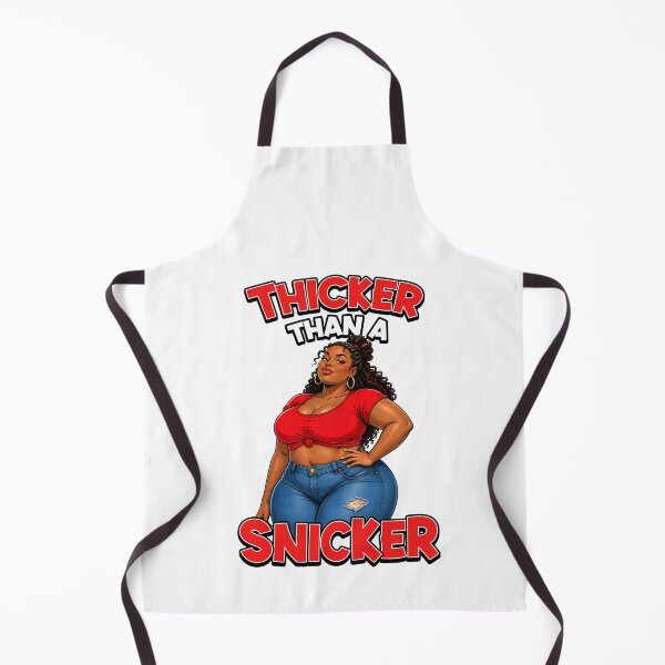 Item preview, Thicker Than a Snicker Funny Curvy Girl  designed and sold by teeperfect.