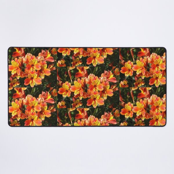 Item preview, Alstroemeria Lily of the Incas in Flame Colors designed and sold by JoyousArt4u.