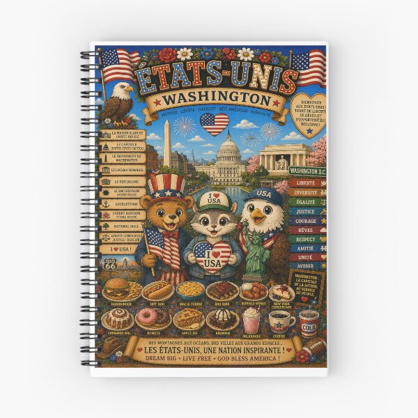 Item preview, United States Washington – Liberty, the American Dream and History designed and sold by Cifi64.