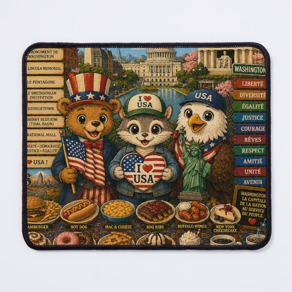 Item preview, United States Washington – Liberty, the American Dream and History designed and sold by Cifi64.