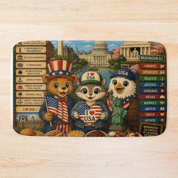 Item preview, United States Washington – Liberty, the American Dream and History designed and sold by Cifi64.