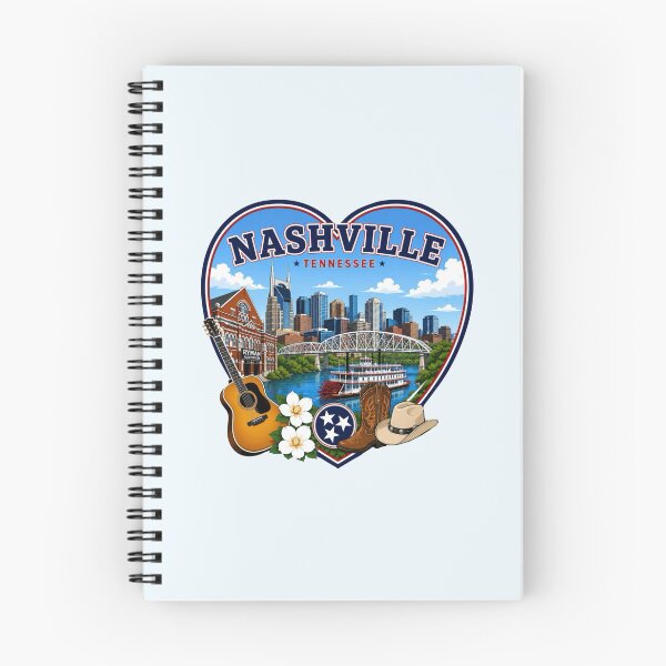 Item preview, Nashville, Tennessee Heart Shape Design designed and sold by Myra365Art.