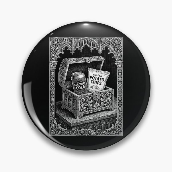 Item preview, Victorian Box with Colonial Cola and Golden Potato Chips designed and sold by SplashTastic.