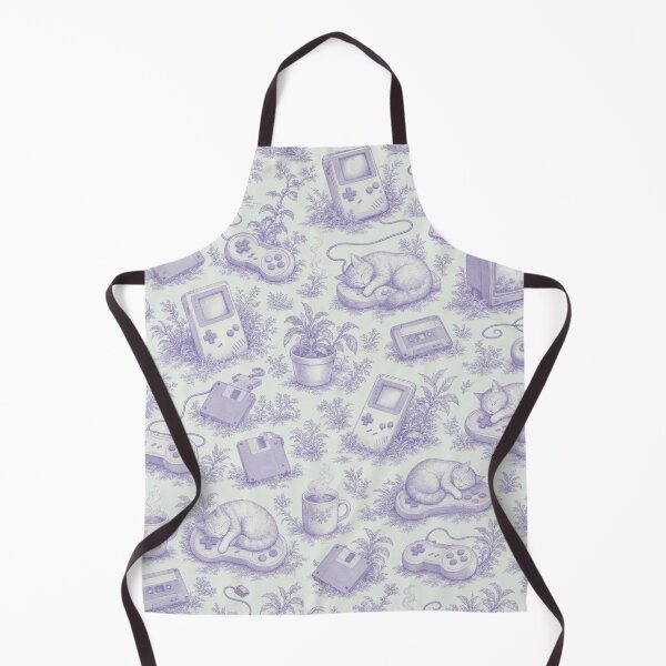 Item preview, Pastel Cozy Gaming Toile Pattern Retro Console designed and sold by StickyGuys.