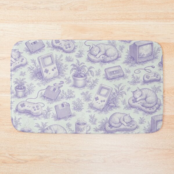 Item preview, Pastel Cozy Gaming Toile Pattern Retro Console designed and sold by StickyGuys.