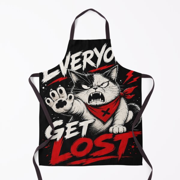 Item preview, Everyone Get Lost - Grumpy Cat Bandana Art designed and sold by VONJU.