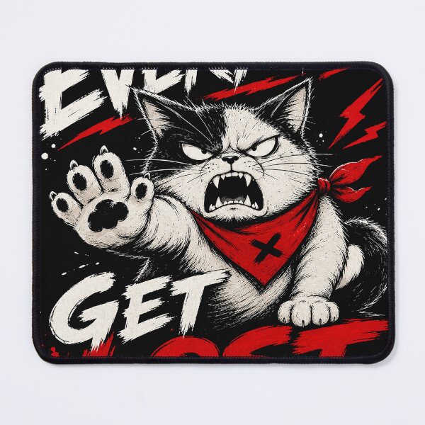 Item preview, Everyone Get Lost - Grumpy Cat Bandana Art designed and sold by VONJU.