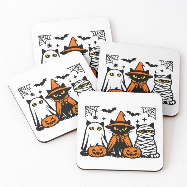 Item preview, Spooky-Black-Cat-Halloween designed and sold by afr-saad.