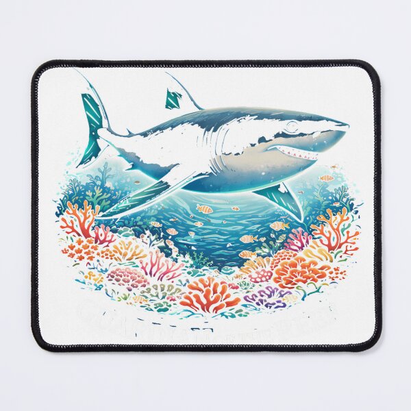 Item preview, Shark Ocean Shirt – Guardian of the Reef Marine Life Coral Reef Tee T-Shirt_90482131 designed and sold by KTY-NUSS.