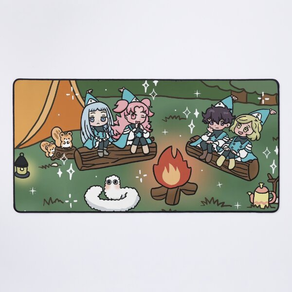 Item preview, Magical Forest Campfire Gathering designed and sold by Darogapari.