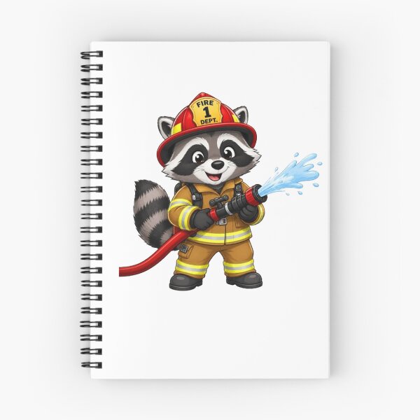 Item preview, Raccoon firefighter designed and sold by Gokuxtreme.