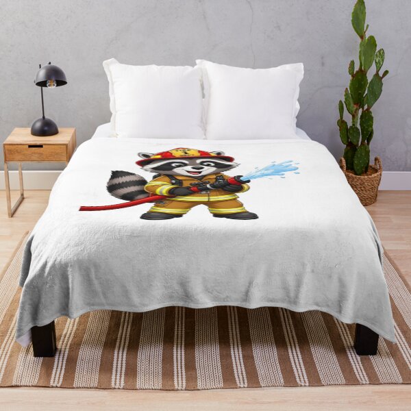 Item preview, Raccoon firefighter designed and sold by Gokuxtreme.