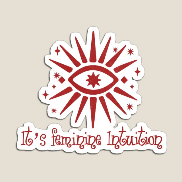 Item preview, IT'S FEMININE INTUITION designed and sold by delllsdesigns.