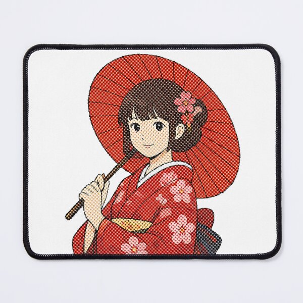 Item preview, Japanese Woman with Wagasa Umbrella designed and sold by minordesignrev.