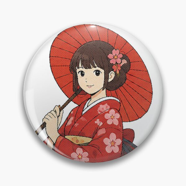 Item preview, Japanese Woman with Wagasa Umbrella designed and sold by minordesignrev.
