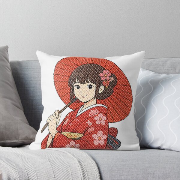 Item preview, Japanese Woman with Wagasa Umbrella designed and sold by minordesignrev.