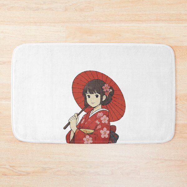 Item preview, Japanese Woman with Wagasa Umbrella designed and sold by minordesignrev.