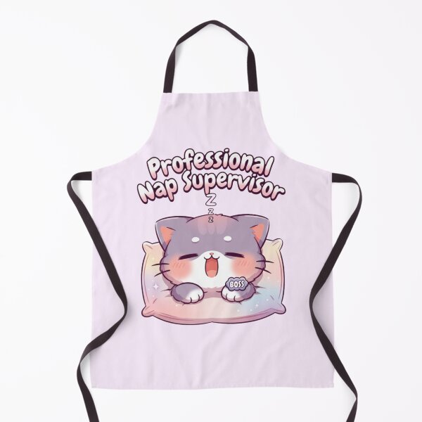 Item preview, Professional Nap Supervisor Kawaii Cat | Funny Cat Lover Gift designed and sold by RockyFem.