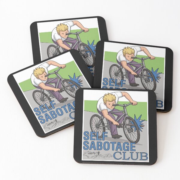 Item preview, Self Sabotage Club designed and sold by LuksTEESred.