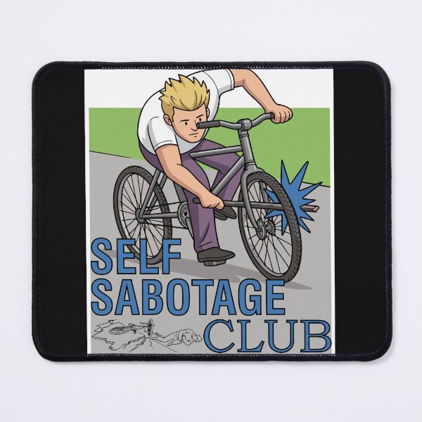 Item preview, Self Sabotage Club designed and sold by LuksTEESred.