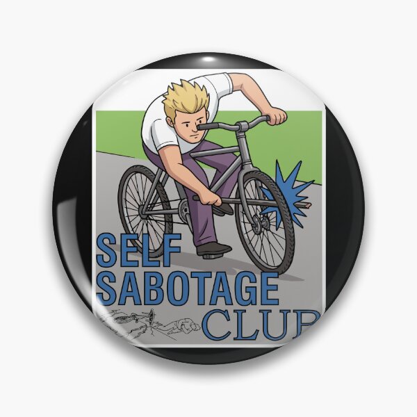 Item preview, Self Sabotage Club designed and sold by LuksTEESred.