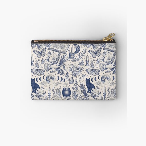 Item preview, Moon Witch Ritual Toile Pattern Celestial Occult designed and sold by StickyGuys.