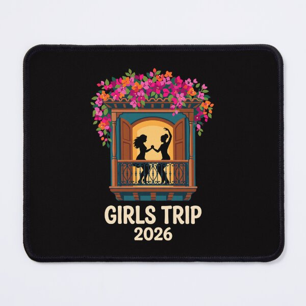 Item preview, Girls Trip 2026 Cartagena Balcony Flowers Celebration designed and sold by SplashTastic.