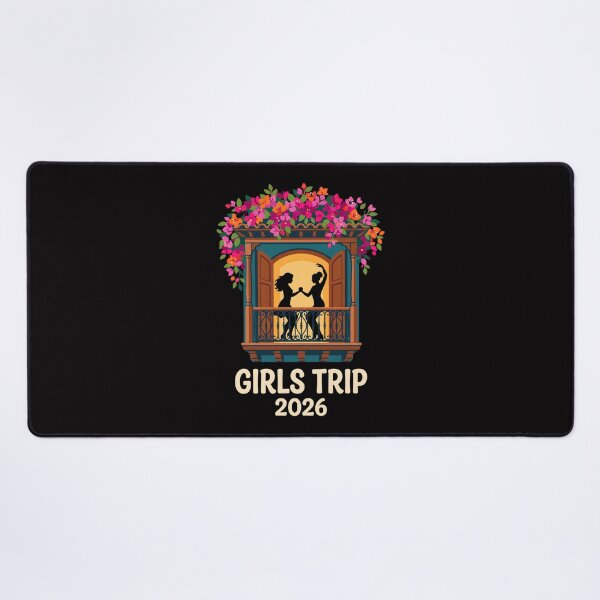 Item preview, Girls Trip 2026 Cartagena Balcony Flowers Celebration designed and sold by SplashTastic.