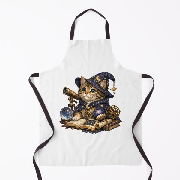 Item preview, Celestial Cat Astronomer – Cosmic Kitty Stargazing Art designed and sold by EdgeSphere.